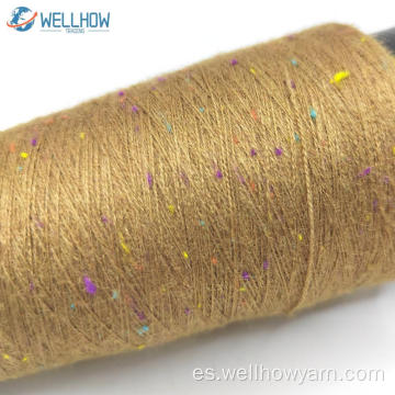 2/28S Viscose Nylon PBT Rabbit Core hilado hilado